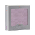 Newcastle Classics Orchid Lavender Cotton Crib Sheet Soft Breathable Fabric for Babies - Home & Garden > Linens & Bedding > Bedding > Bed Sheets Cotton Crib Sheet