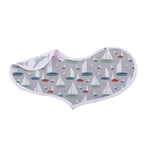 Organic Ocean Tides Bamboo Burp Cloth/Heart Bib 2PK by Newcastle Classics at Everetts Place