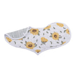 Newcastle Classics organic cotton Sunrise to Sunset heart bibs.
