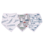Ocean Tides Bamboo Bandana Bibs 3PK by Newcastle Classics