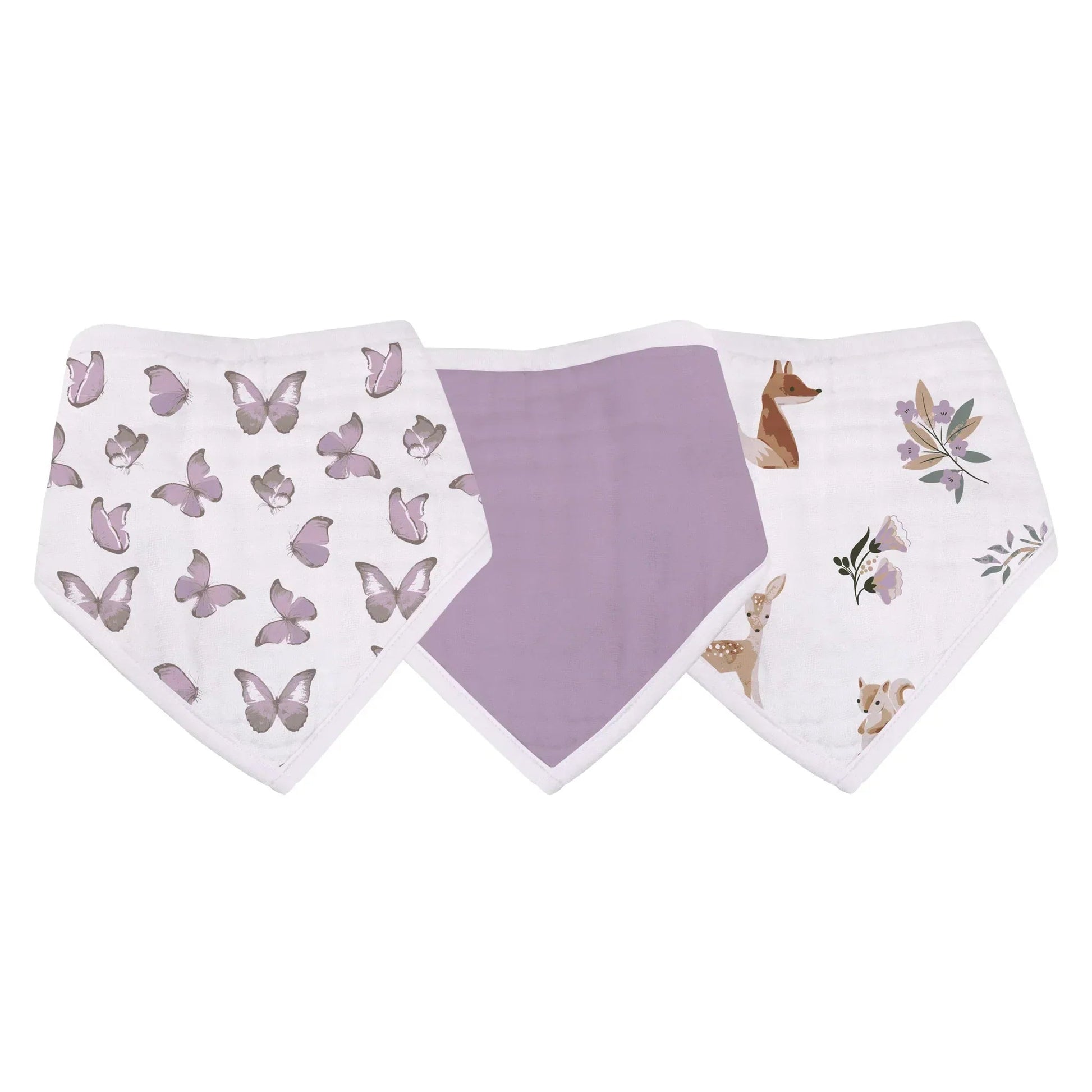 Mountain Meadow Cotton Bandana Bibs Soft Absorbent Muslin Feeding Teething Newcastle Classics