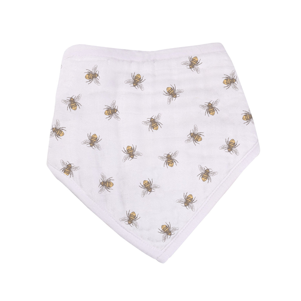 Organic baby bandana bibs from the 'Sunrise to Sunset' collection, featuring soft fabric and unique patterns.