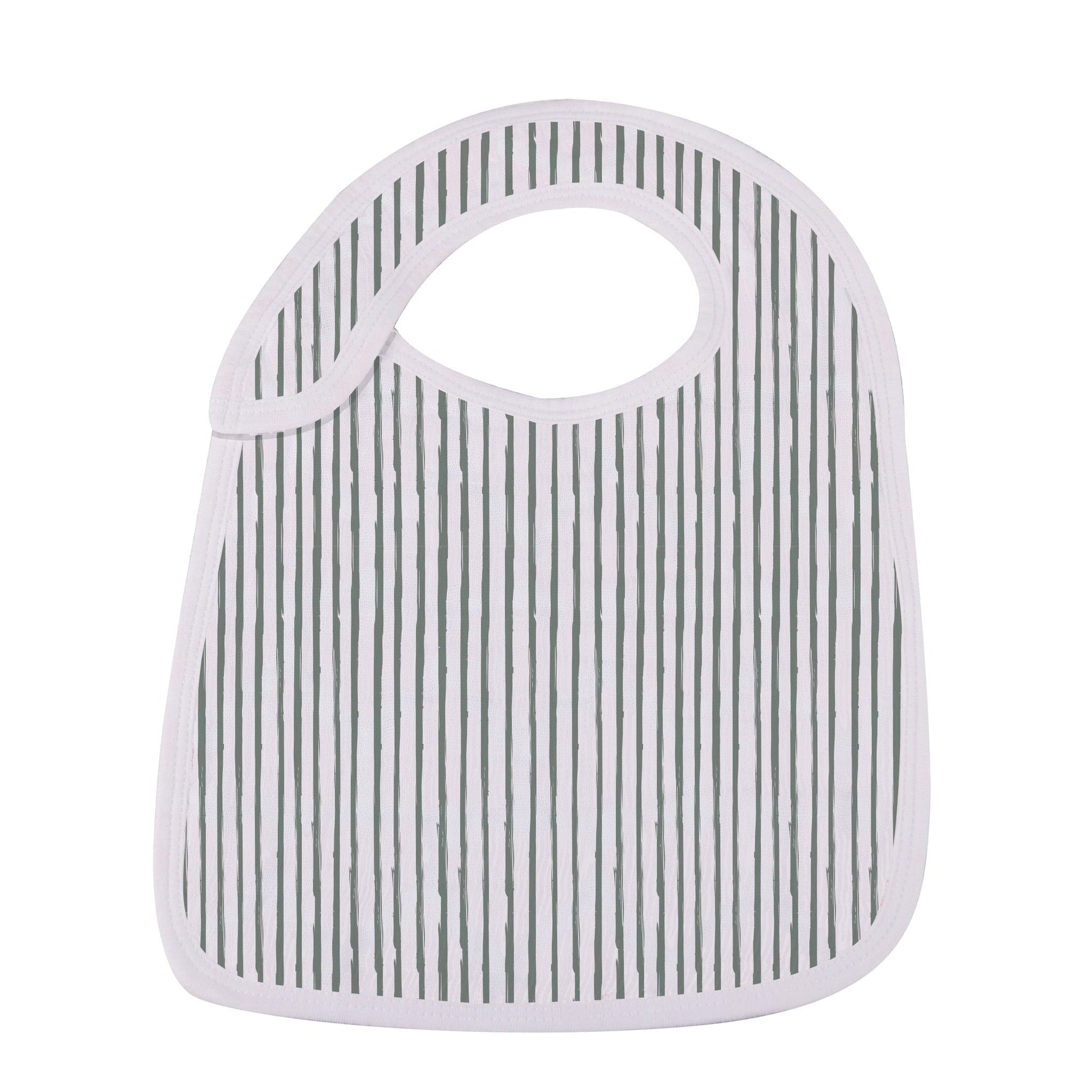 Set of Newcastle Classics organic cotton snap bibs in 'Sunrise to Sunset' colors for babies.