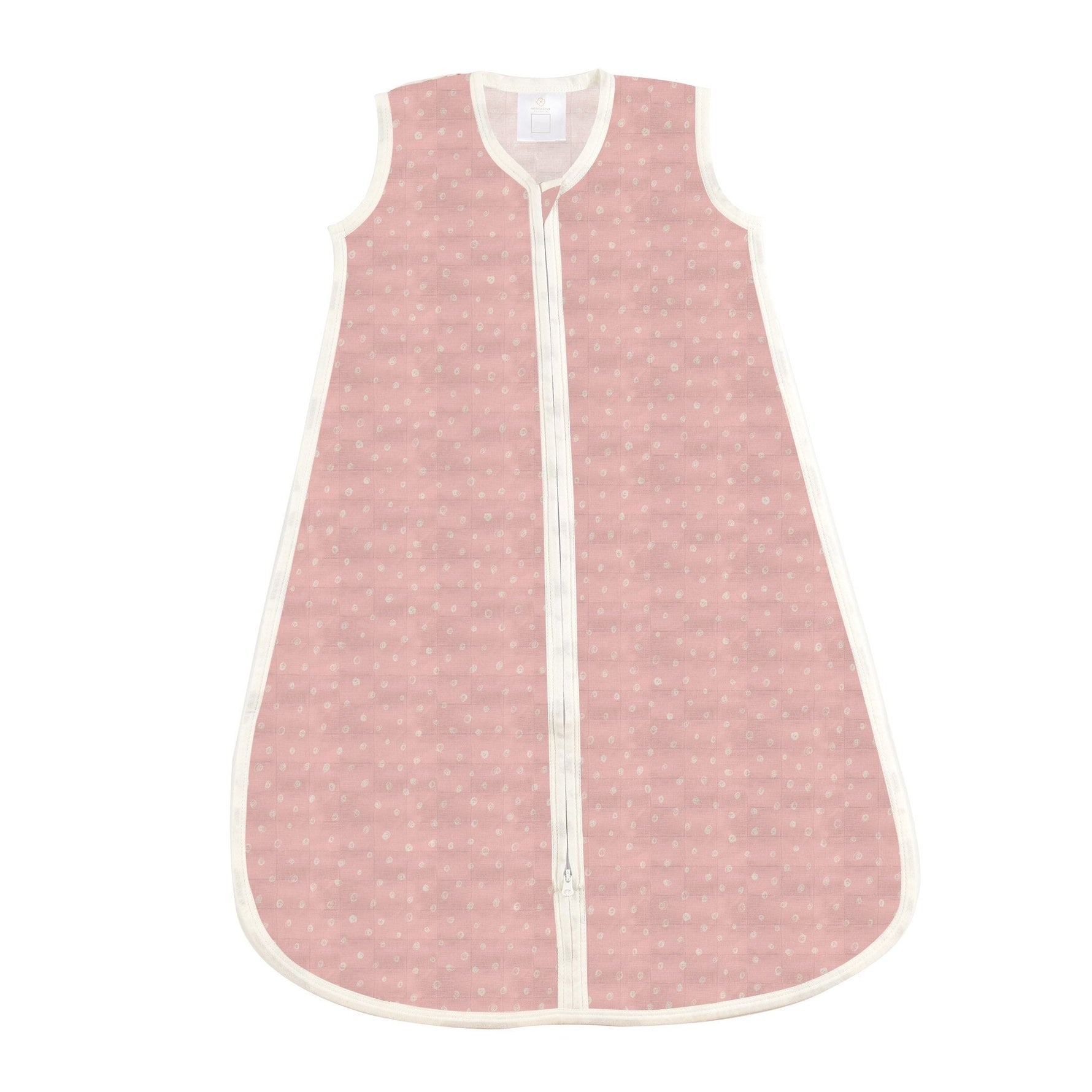 Pink Pearl Polka Dot Bamboo Sleep Sack by Newcastle Classics at Everetts Place