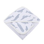 Bamboo Hooded Towel & Washcloth Set - Blue Shadow by Newcastle Classics (view 5 of 5)