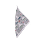Organic Ocean Tides Bamboo Washcloth Set of 3 by Newcastle Classics at Everetts Place