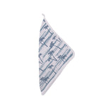 Organic Ocean Tides Bamboo Washcloth Set of 3 by Newcastle Classics at Everetts Place