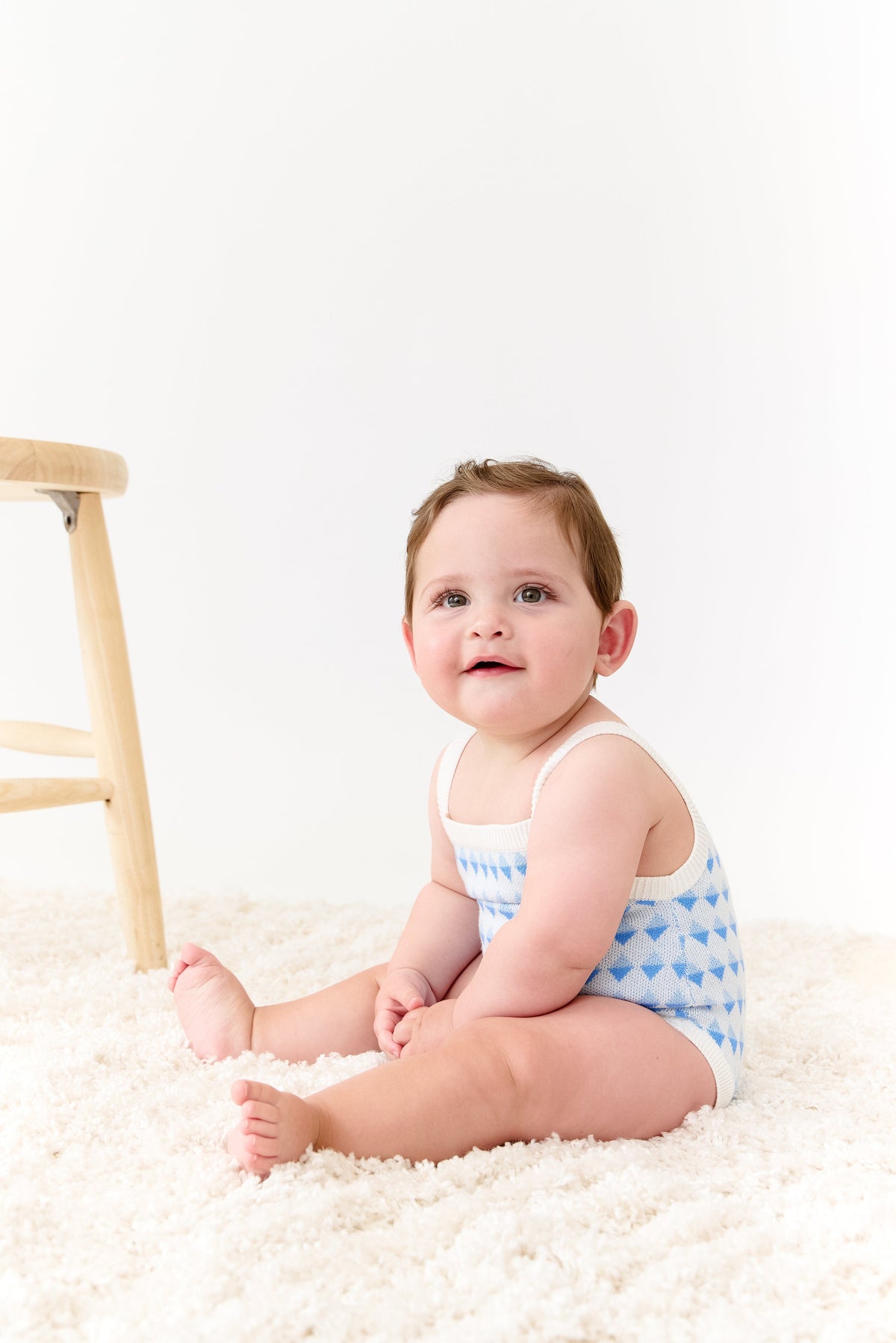 KIPP Collection Knit Romper with Geometric Print for Babies by KIPP™ Collection at Everetts Place