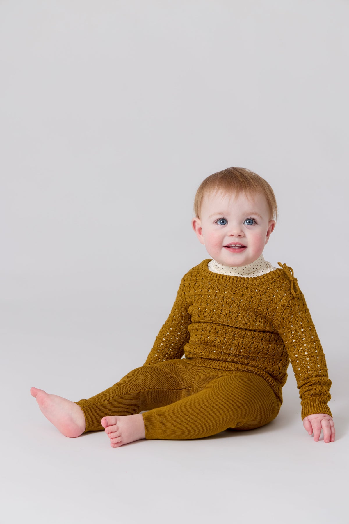 Samantha Knit Set - Mustard by KIPP™ Collection