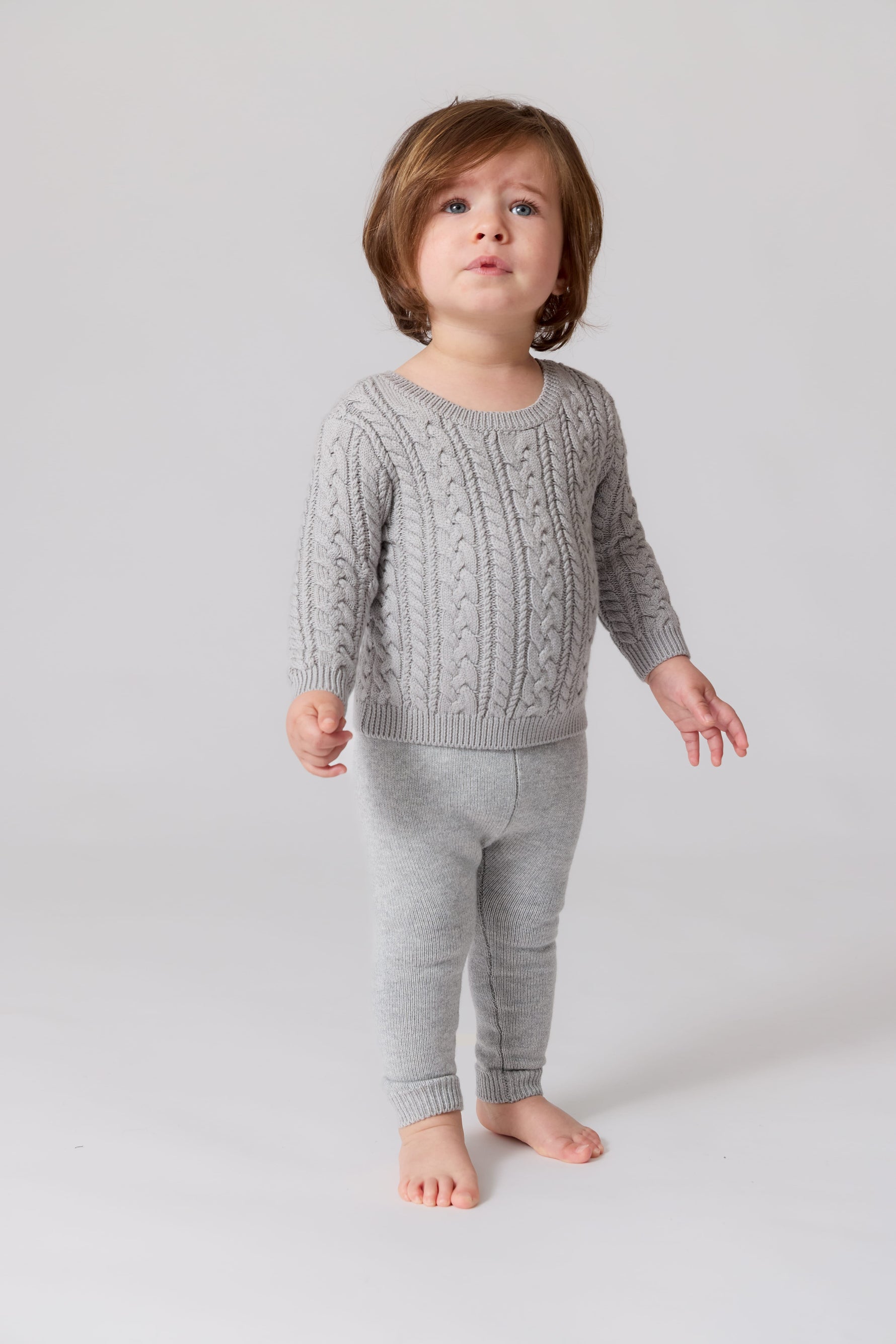 Elliot Cable Knit Set by KIPP™ Collection