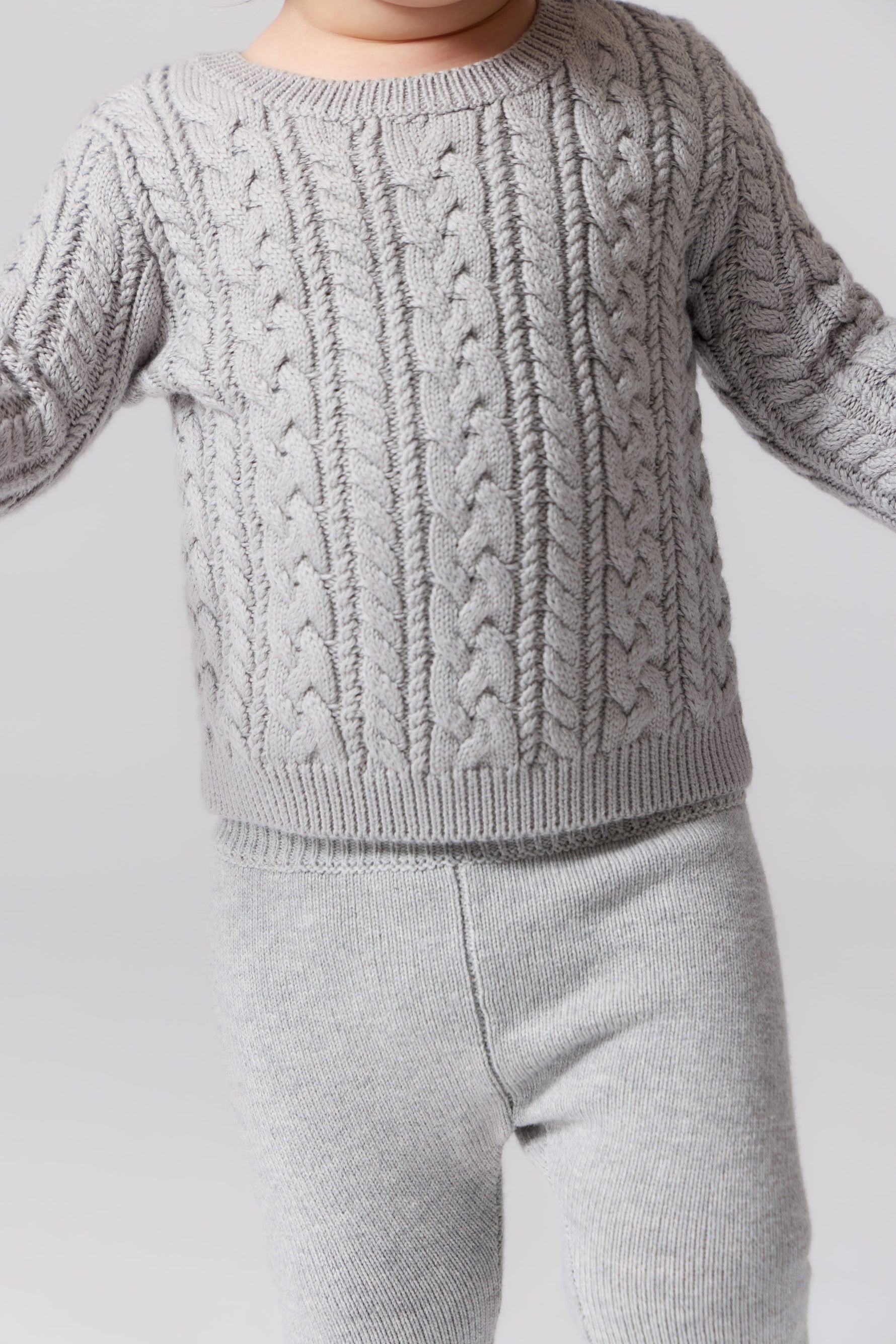 Elliot Cable Knit Set by KIPP™ Collection