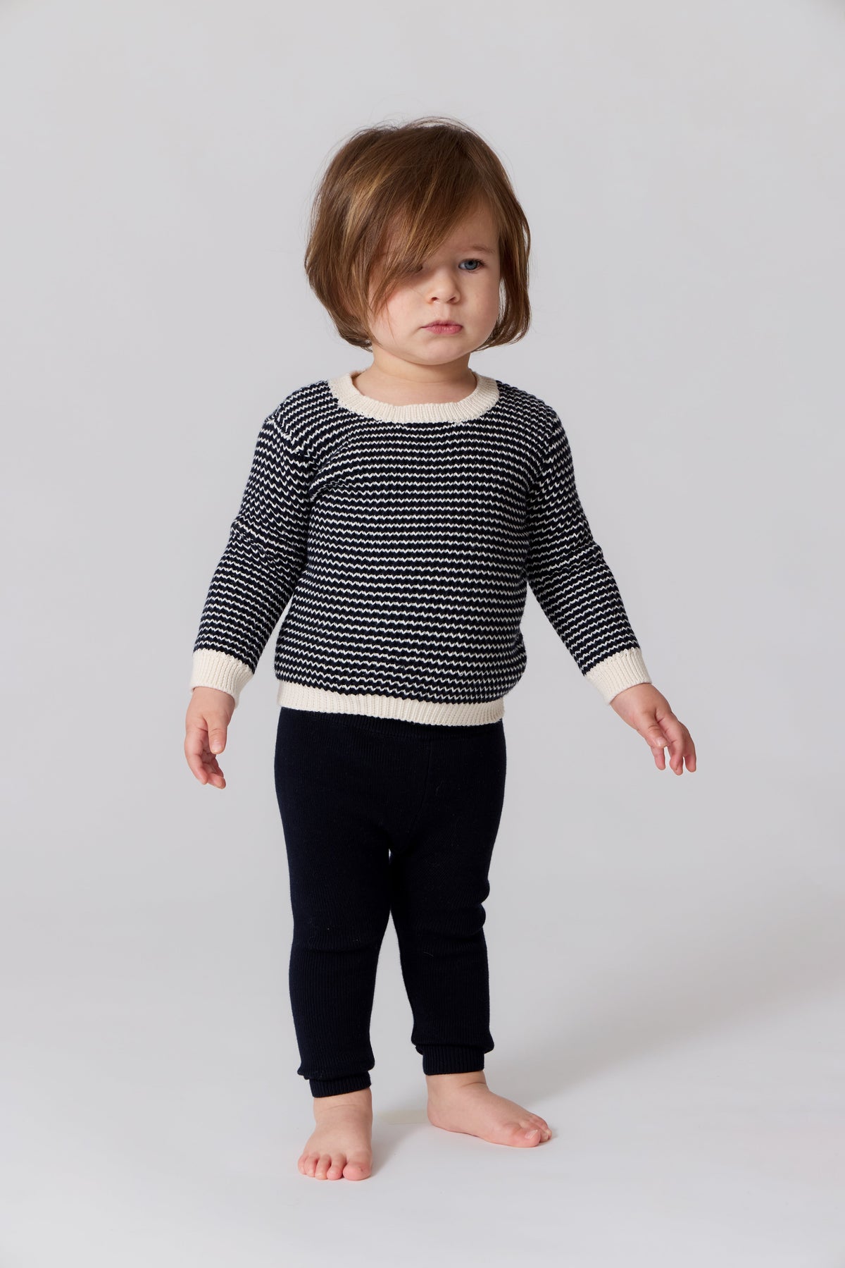 Kenny Textured Knit Set - Navy by KIPP™ Collection