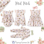 Petal Patch Baby Girl Dress – Bamboo & Eyelet Garden Dress Tesa Babe 