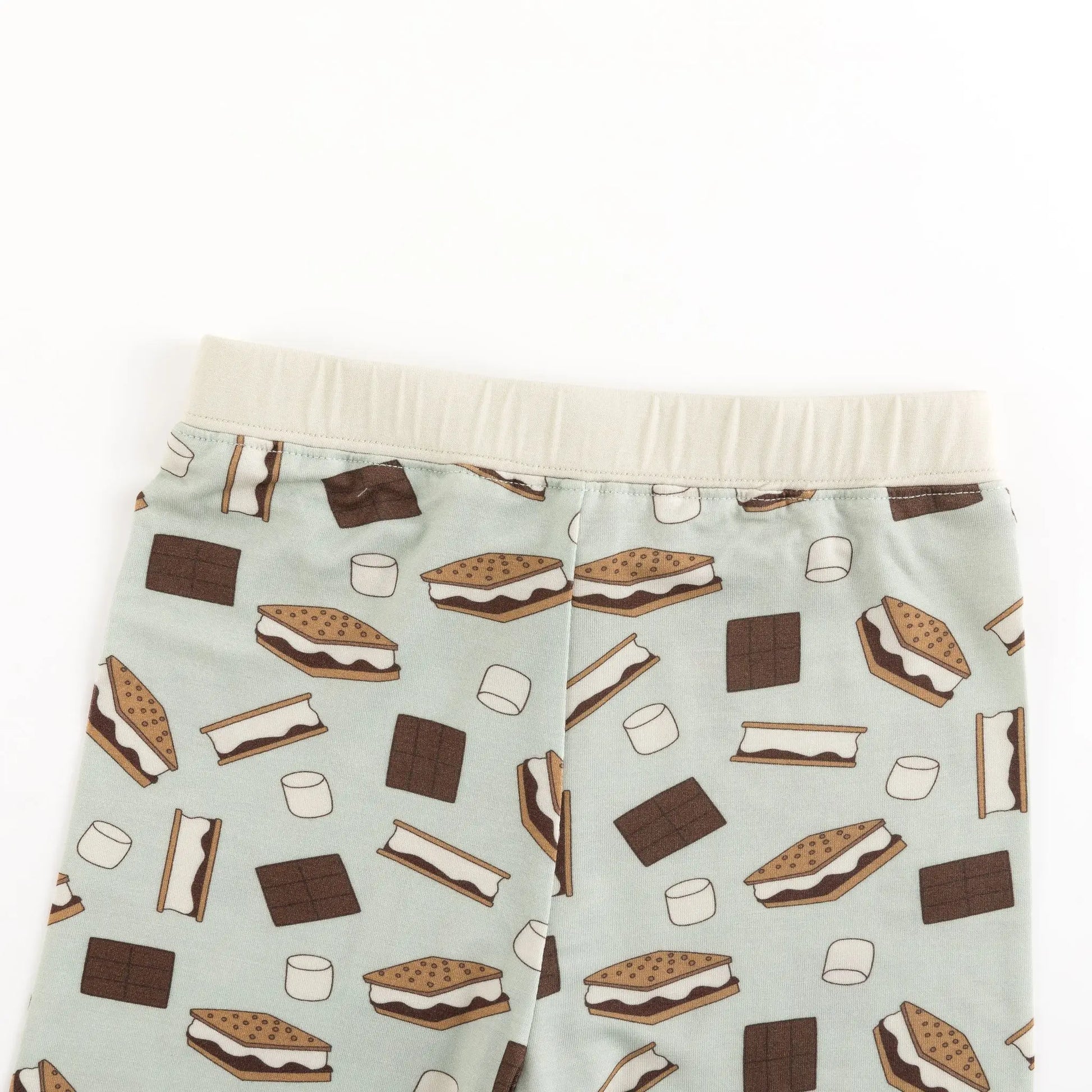 S'more To Love Long Sleeve Pajama Blue Dreamlet Cozy Sleep Dreamlet Everetts Place: Online Boutique