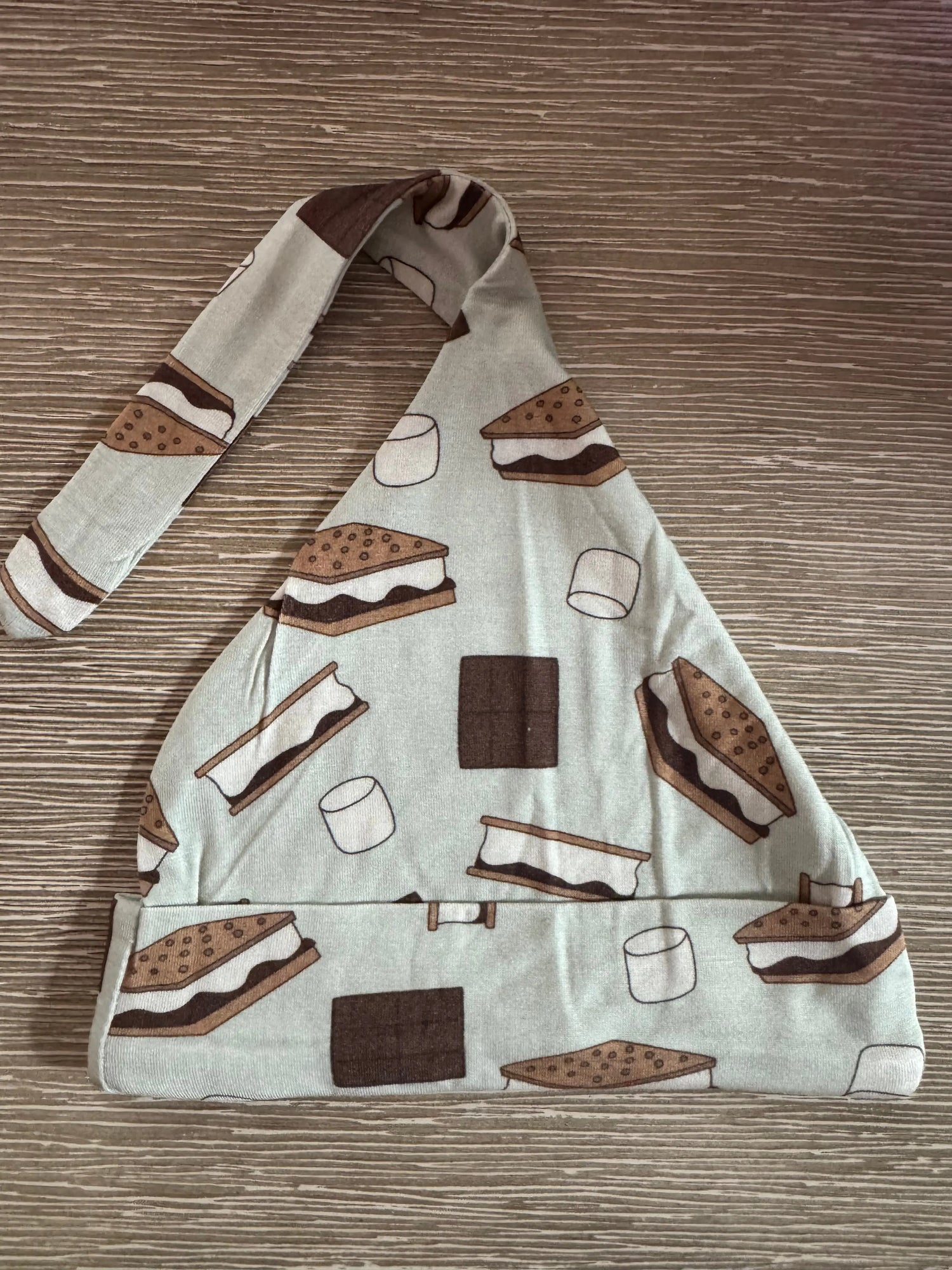 Dreamlet Smore To Love Knotted Baby Hat Blue Dreamlet Soft Breathable - Apparel & Accessories > Clothing > Baby & Toddler Clothing > Baby & Toddler Sleepwear Knotted Hats