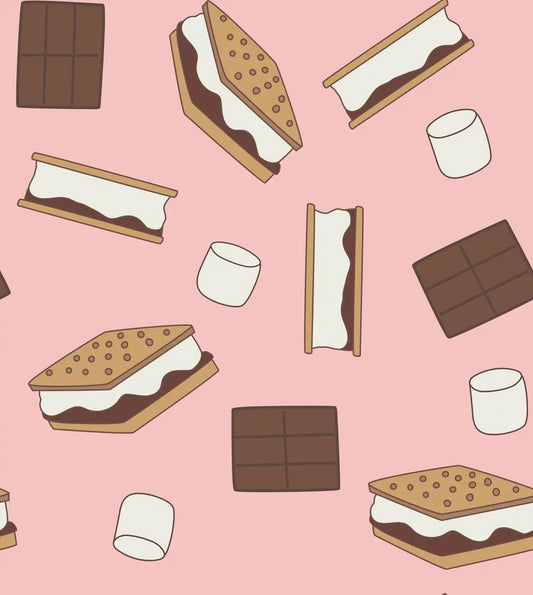 S'more to Love (Crib Sheet) - Pink Dreamlet Everetts Place: Online Boutique