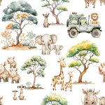 Minky Baby Blanket Safari Adventure by Honey Lemonade at Everetts Place