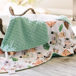 Minky Baby Blanket Safari by Honey Lemonade at Everetts Place