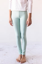Mila & Rose soft organic baby sage leggings
