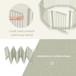 Comfy Cubs Sage Playpen for Toddlers and Babies by Comfy Cubs Brand - Everetts Place Boutique - 