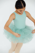 Sage Tank Tutu Leotard For Girls By Mila And Rose Dance Mila & Rose ® Everetts Place: Online Boutique