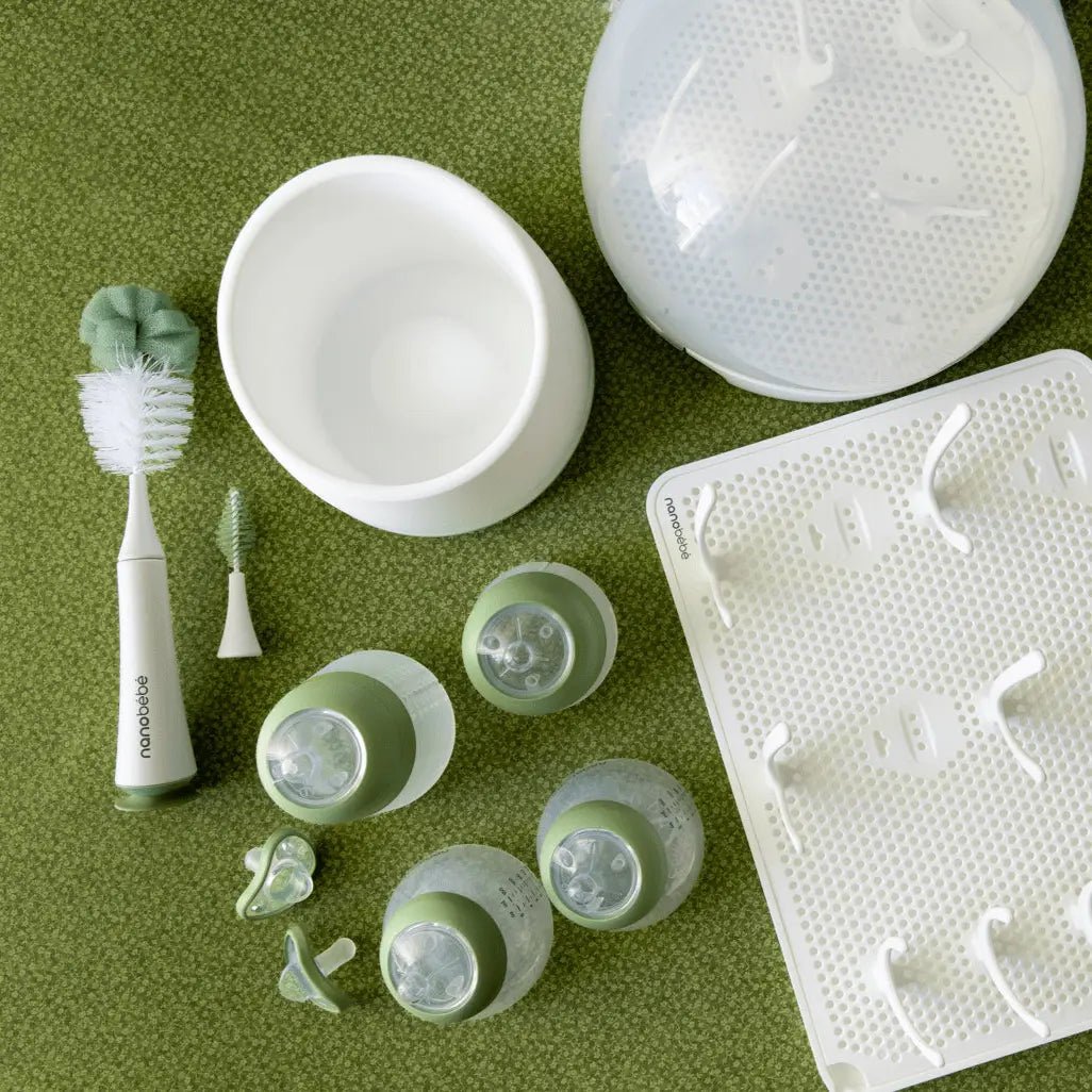 Ultimate Newborn Baby Bottle Feeding Set Nanobébé