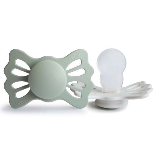 Frigg Lucky Symmetrical Silicone Pacifier 2 Pack for 6 to 18 Months Mushie