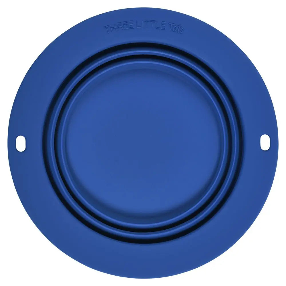 Three Little Tots Sailor Collapsible Bowl for Travel or Home - 