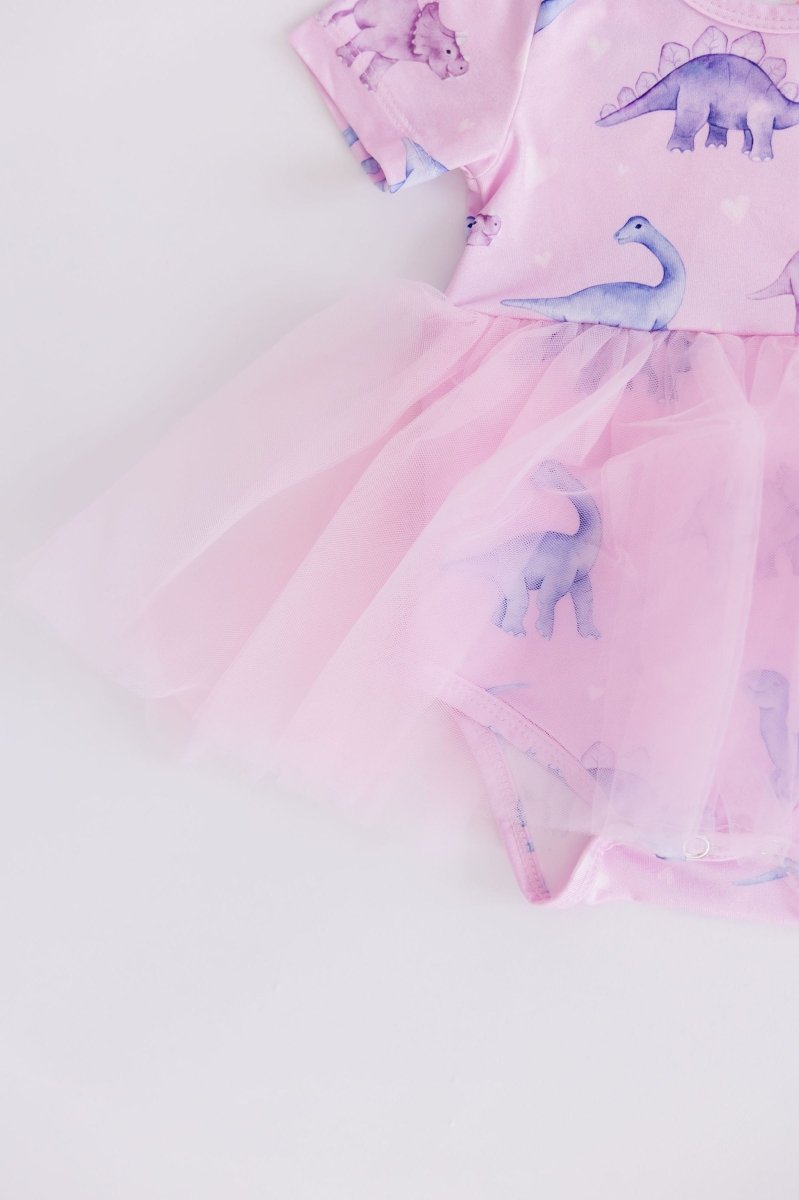Mila & Rose ® Sale Jurassic Joy Tutu Bodysuit Soft Tulle Snap Closure - Everetts Place Boutique - 