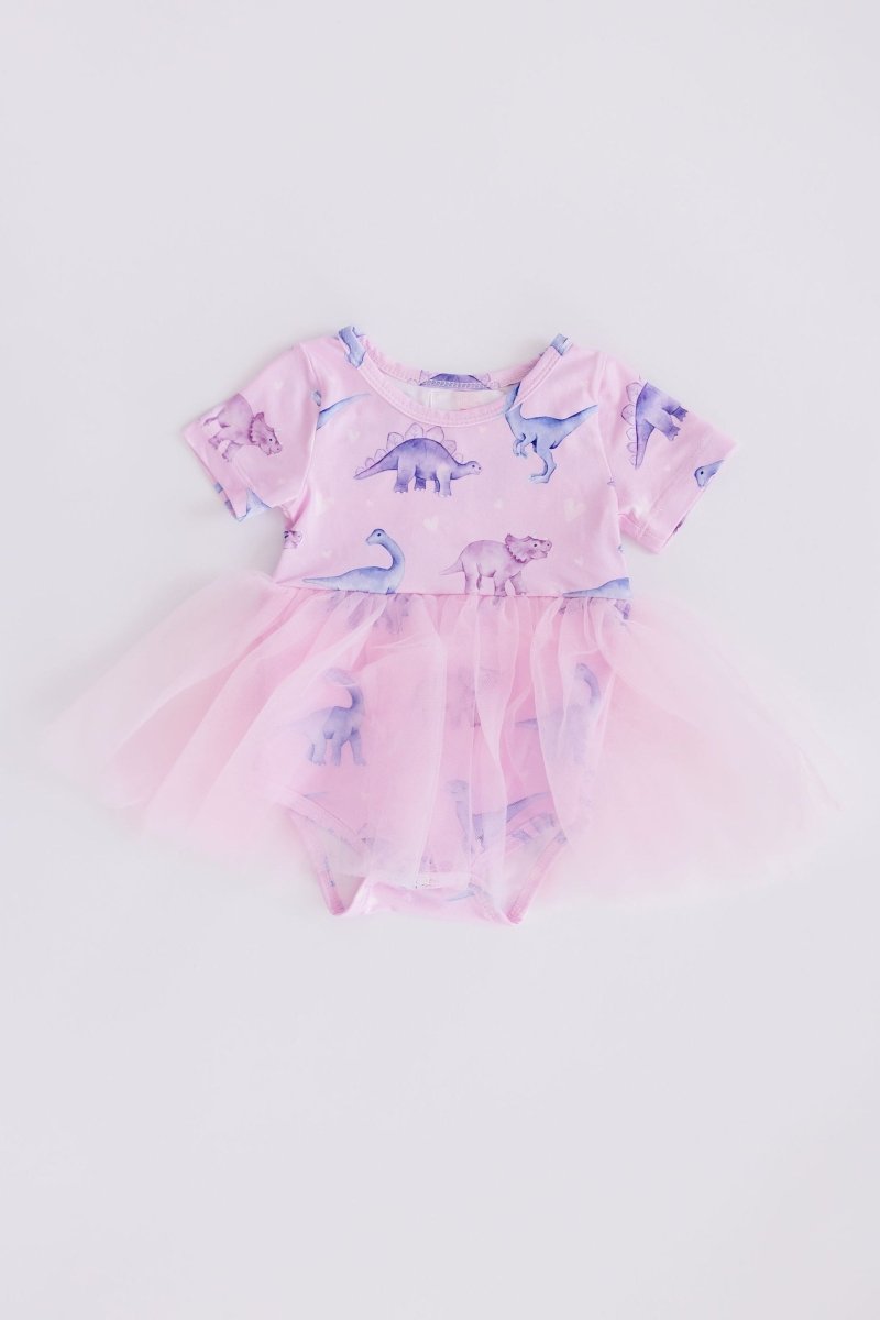 Mila & Rose ® Sale Jurassic Joy Tutu Bodysuit Soft Tulle Snap Closure - Everetts Place Boutique - 