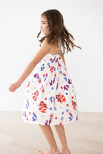 Mila & Rose ® Sale Mer Made In The USA Ruffle Cross Back Dress For Summer - Everetts Place Boutique - 