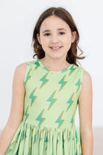 Mila & Rose ® Sale Neon Lightning Tank Twirl Dress For Girls Mila Rose - Everetts Place Boutique - 