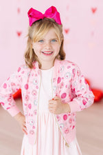 Mila & Rose ® Sale You Make Me Happy Satin Jacket By Mila And Rose - Everetts Place Boutique - 