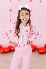 Mila & Rose ® Sale You Make Me Happy Satin Jacket By Mila And Rose - Everetts Place Boutique - 