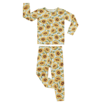 Sweet Bamboo Sammys Sunflower Big Kid Pajama Set by Sweet Bamboo - Everetts Place Boutique - 