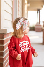 Little Joy Co. Santa Baby Sweatshirt Romper - Everetts Place Boutique - 