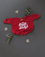 Little Joy Co. Santa Baby Sweatshirt Romper - Everetts Place Boutique - 
