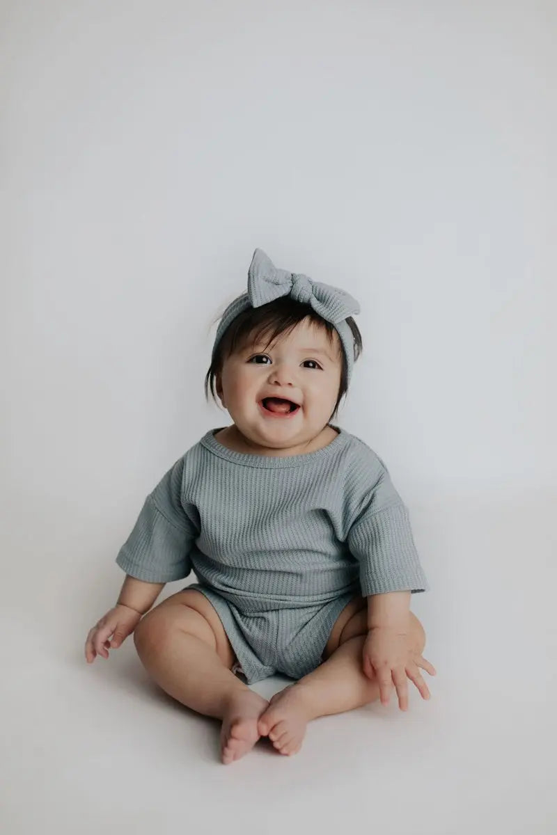 Three Little Tots Santorini Waffle Headband - 