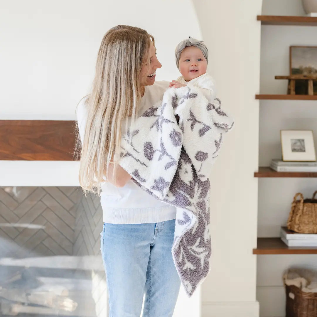 Saranoni Bamboni Double Layer Receiving Blankets Luxury Saranoni Everetts Place Boutique