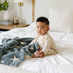Saranoni Bamboni Double Layer Receiving Blankets Luxury Saranoni Everetts Place Boutique
