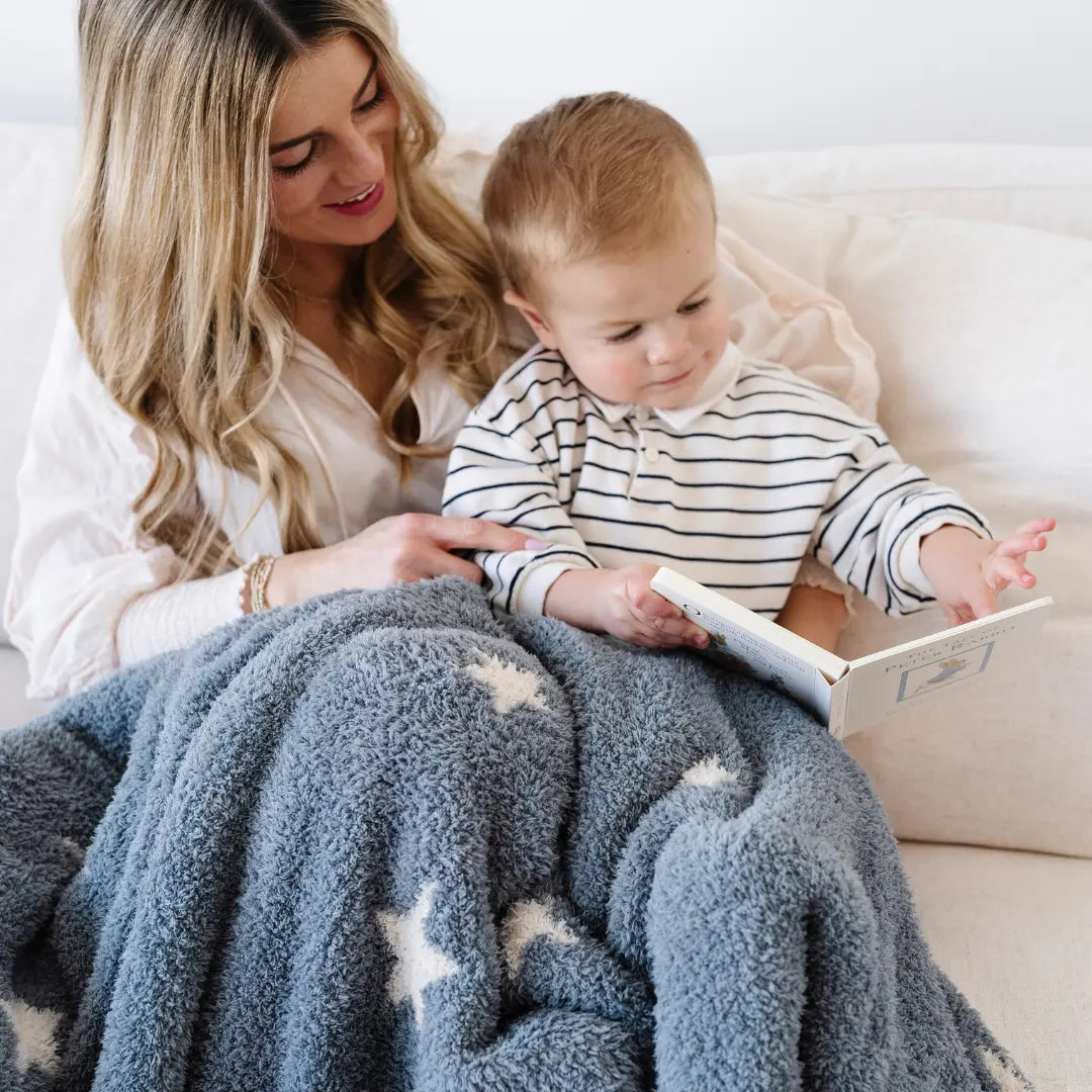 Saranoni Bamboni Double Layer Receiving Blankets Luxury Saranoni Everetts Place Boutique