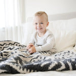 Saranoni Bamboni Double Layer Receiving Blankets Luxury Saranoni Everetts Place Boutique