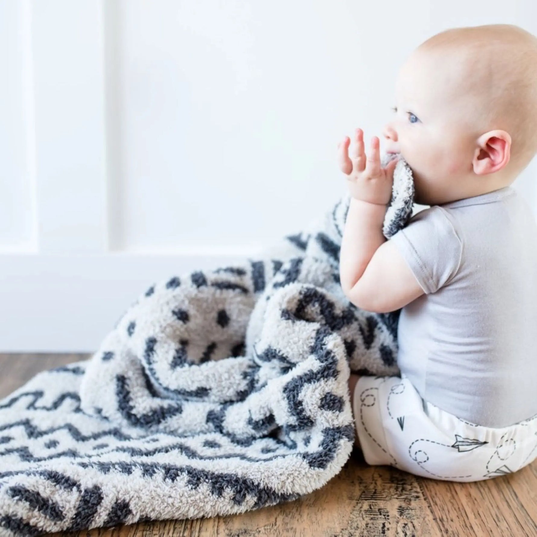 Saranoni Bamboni Double Layer Receiving Blankets Luxury Saranoni Everetts Place Boutique