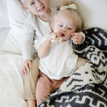 Saranoni Bamboni Double Layer Receiving Blankets Luxury Saranoni Everetts Place Boutique