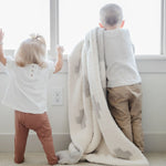 Saranoni Bamboni Double Layer Receiving Blankets Luxury Saranoni Everetts Place Boutique