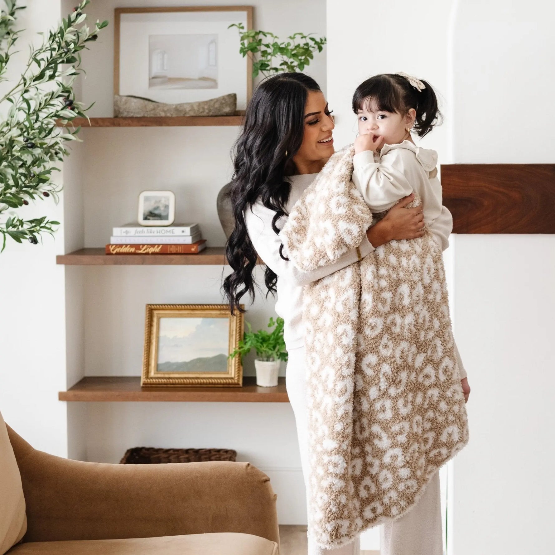 Saranoni Bamboni Double Layer Receiving Blankets Luxury Saranoni Everetts Place Boutique 49.60