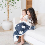 Saranoni Bamboni Double Layer Receiving Blankets Luxury Saranoni Everetts Place Boutique 49.60