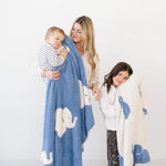 Saranoni Bamboni Double Layer Receiving Blankets Luxury Saranoni Everetts Place Boutique