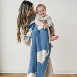 Saranoni Bamboni Double Layer Receiving Blankets Luxury Saranoni Everetts Place Boutique