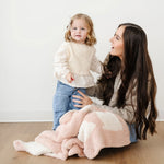 Saranoni Bamboni Double Layer Receiving Blankets Luxury Saranoni Everetts Place Boutique 65.00